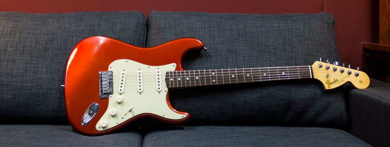 Fender Stratocaster Custom Shop 20th Aniversary Masterbuilt (2007, Y.Shiskov), Amber Metallic